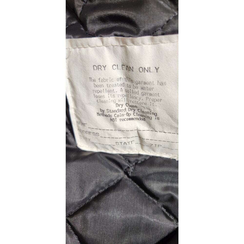 Golden Fleece Made in USA Peacoat Black Size 34 See Pics For Measurements - Picture 5 of 12